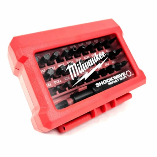 MILWAUKEE SET INSERTI 24PZ SHOCKWAVE PER AVVITATORE AD IMPULSI